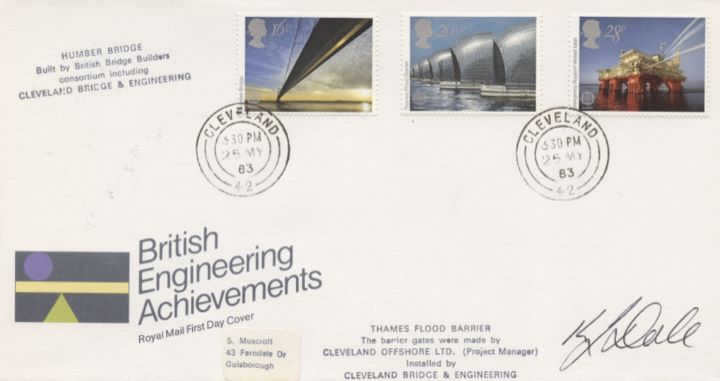 Engineering Achievements, CDS postmarks