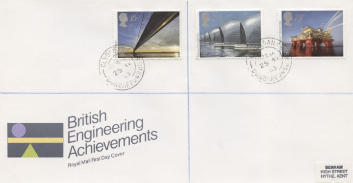 Engineering Achievements, CDS postmarks