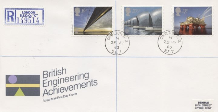 Engineering Achievements, CDS postmarks