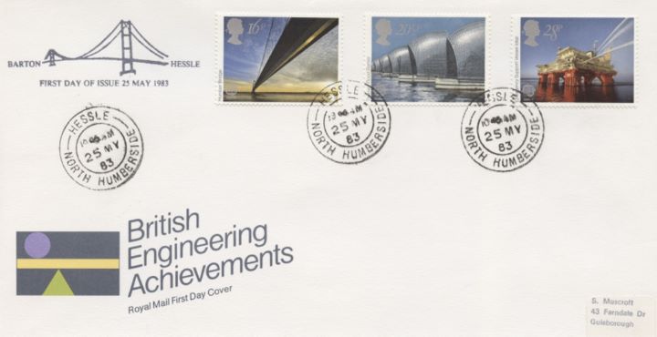 Engineering Achievements, CDS postmarks