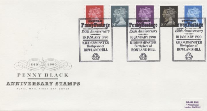 Penny Black Anniversary Stamps