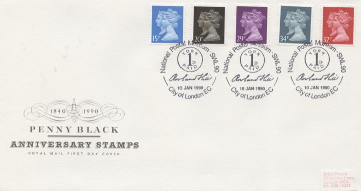 Penny Black Anniversary Stamps