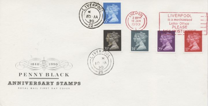 Penny Black Anniversary Stamps