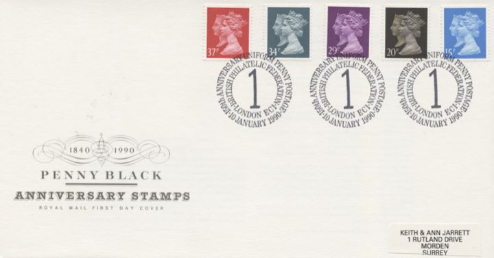 Penny Black Anniversary Stamps