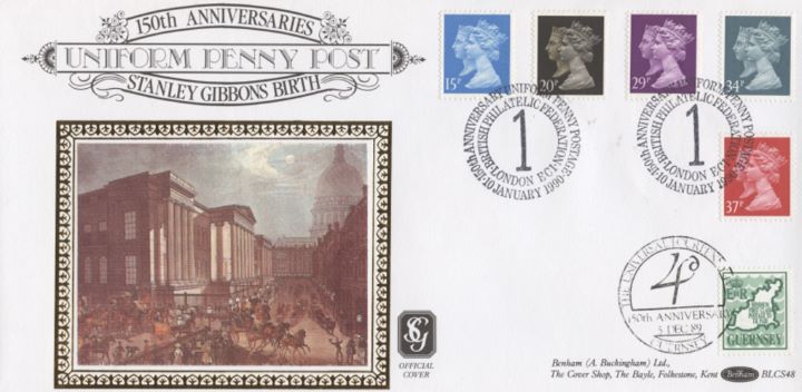 Penny Black Anniversary, 150th Anniversary of Stanley Gibbons Birthday