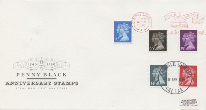 Penny Black Anniversary Stamps