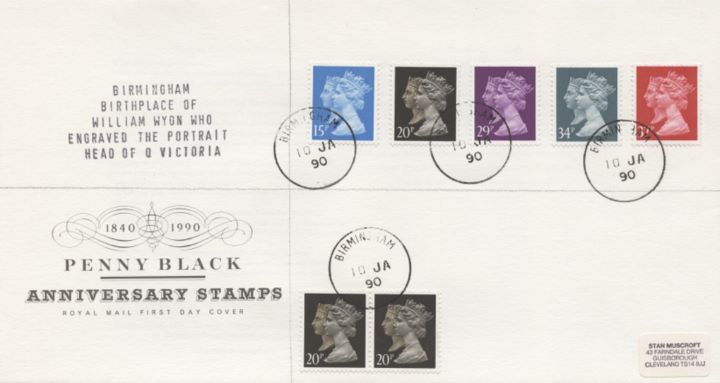 Penny Black Anniversary Stamps