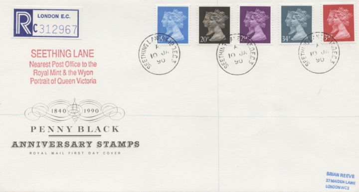 Penny Black Anniversary Stamps