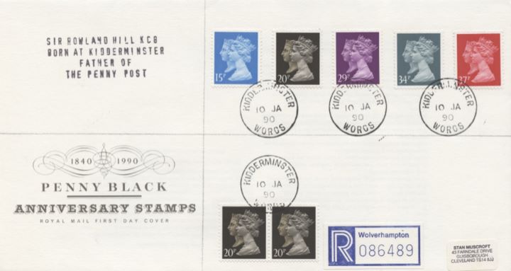 Penny Black Anniversary Stamps