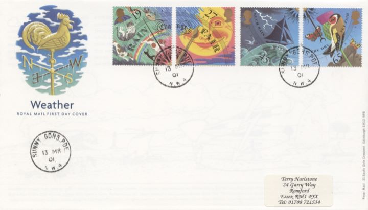 The Weather: Stamps, CDS postmarks