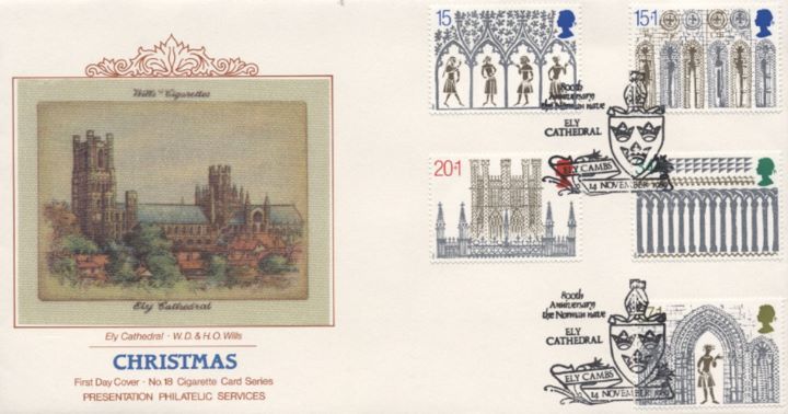 Christmas 1989, Ely Cathedral Cigarette Card