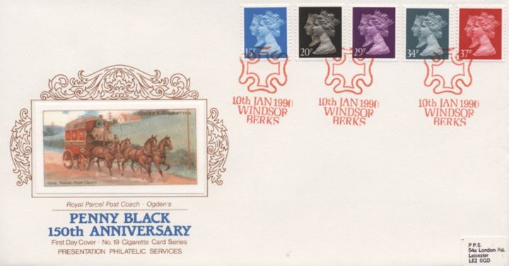 Penny Black Anniversary, Royal Parcel Post Coach