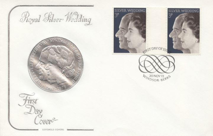 Silver Wedding 1972, Medal design