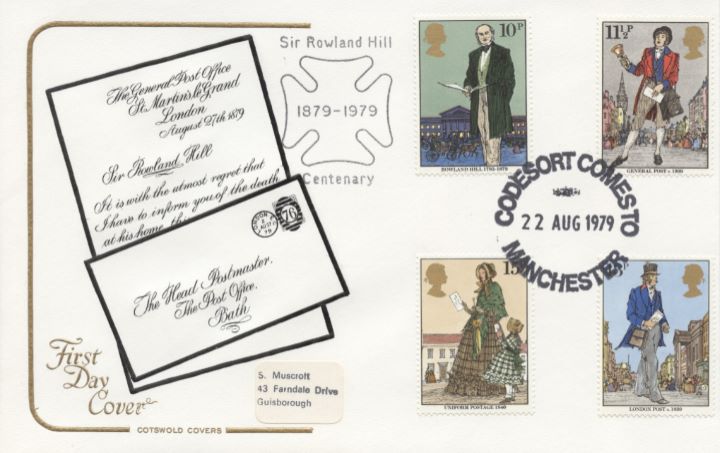 Rowland Hill: Stamps, The Death of Rowland Hill