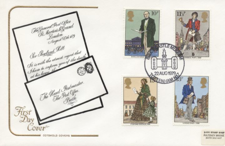 Rowland Hill: Stamps, The Death of Rowland Hill