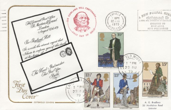 Rowland Hill: Stamps, The Death of Rowland Hill