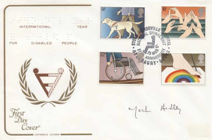 Year of the Disabled, Special Handstamps