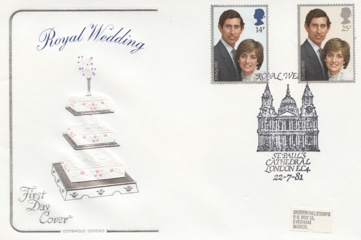 Royal Wedding 1981, Wedding Cake