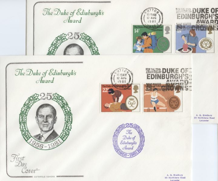 Duke of Edinburgh's Awards, CDS & Slogan Postmarks