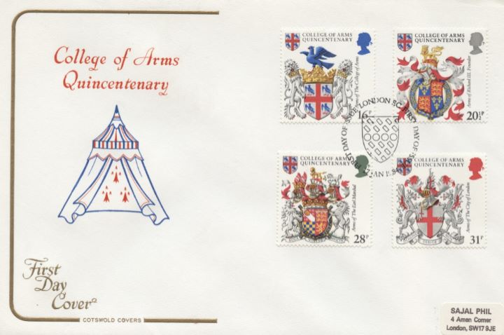 Heraldry, Medieval Tent