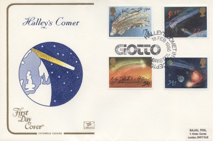 Halley's Comet, Planet Earth and the Comet