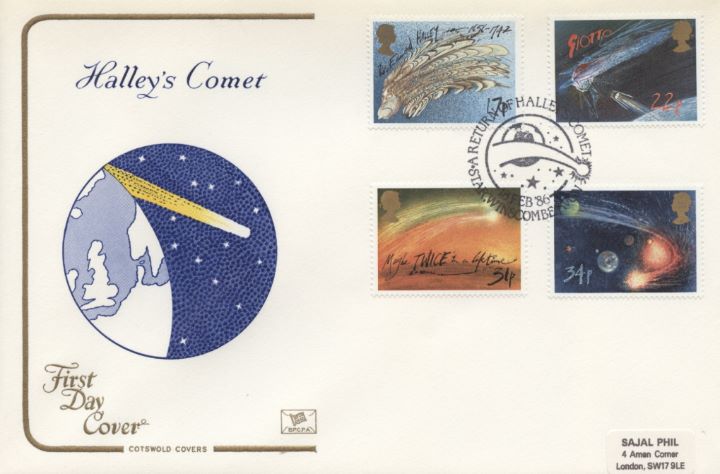 Halley's Comet, Planet Earth and the Comet