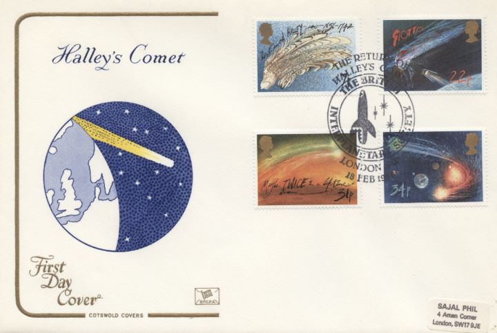 Halley's Comet, Planet Earth and the Comet