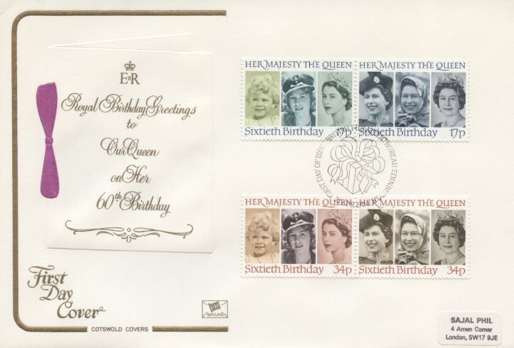 Queen's 60th Birthday, A Royal Birthday Card