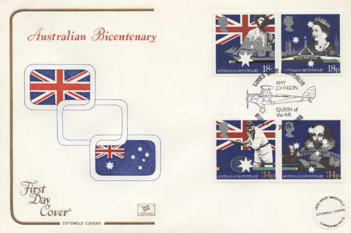 Australian Bicentenary, Union Jack & Australian Flag