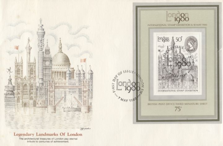 London 1980: Miniature Sheet, Legendary Landmarks