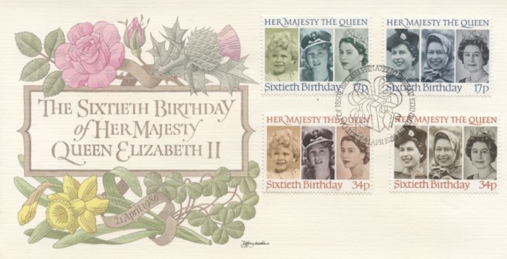 Queen's 60th Birthday, Flowers