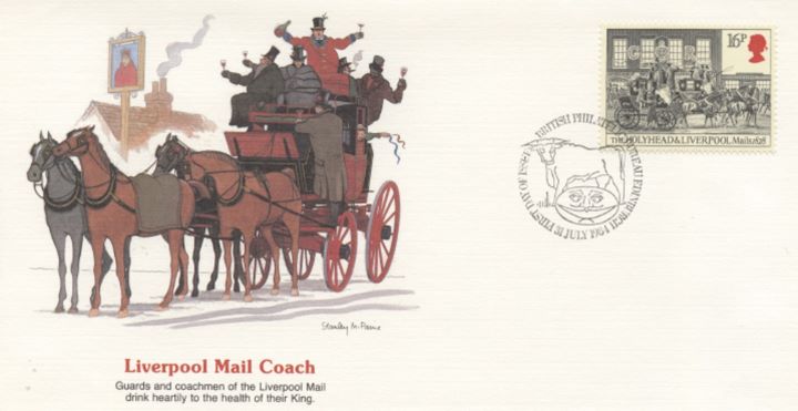 The Royal Mail, Liverpool Mail Coach