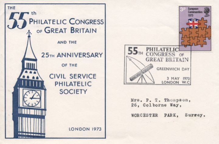 55th Philatelic Congress of GB, Big Ben