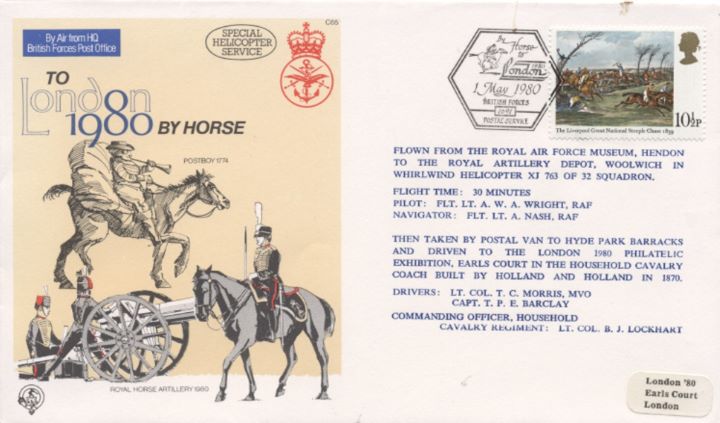 To London by Horse, Royal Horse Artillery