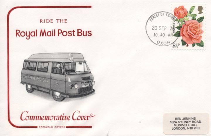 Royal Mail Post Bus, Various Postmarks