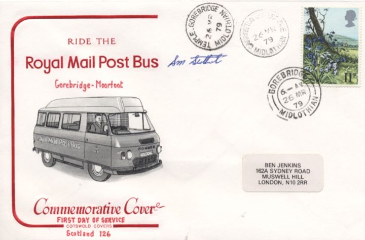 Royal Mail Post Bus, Various Postmarks