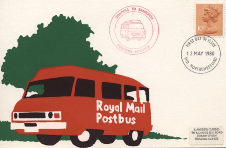 RM Post Bus, Postcards