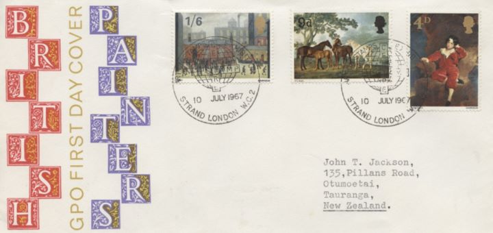 Paintings, Post Office cover