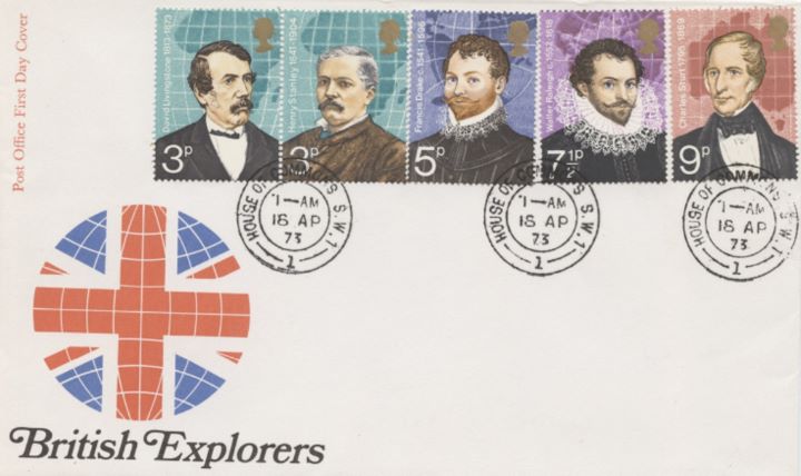 British Explorers, Globe/Union Jack