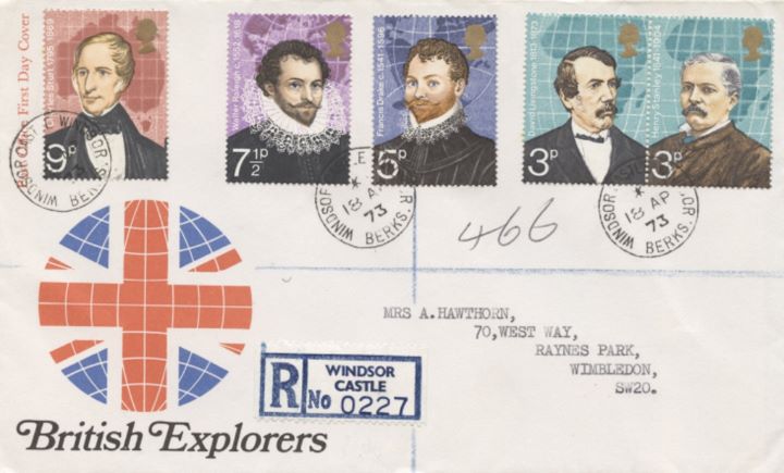 British Explorers, Globe/Union Jack