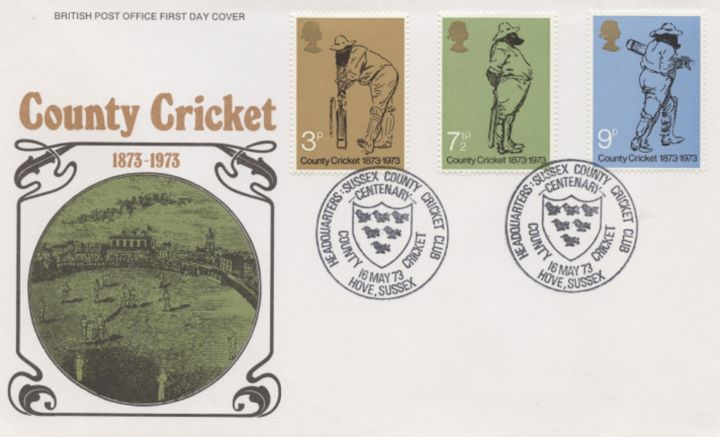 County Cricket Centenary, County Cricket 1873-1973