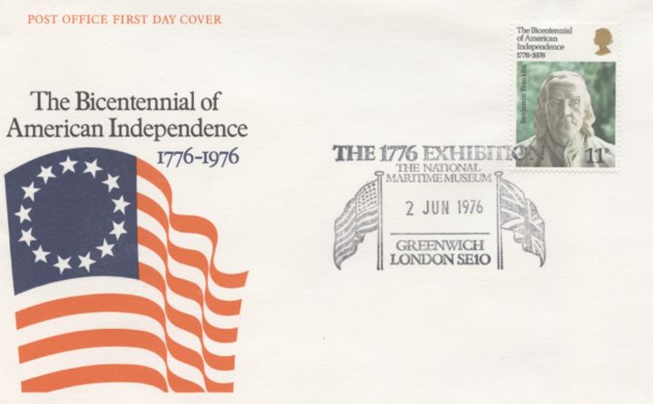 USA Bicentenary: 11p, American Flag