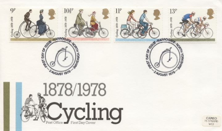 Cycling Centenaries, Post Office Covers