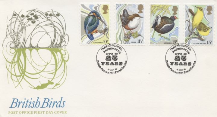 British Birds 1980, Collect British Stamps