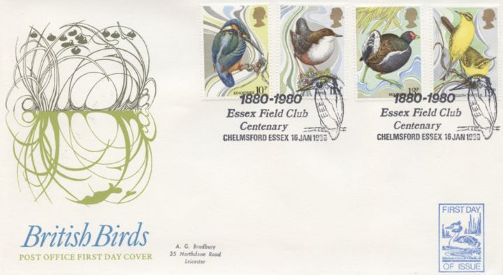 British Birds 1980, Collect British Stamps