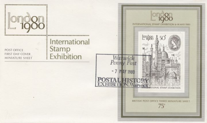 London 1980: Miniature Sheet, International Stamp Exhibition