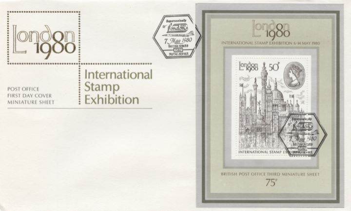 London 1980: Miniature Sheet, International Stamp Exhibition