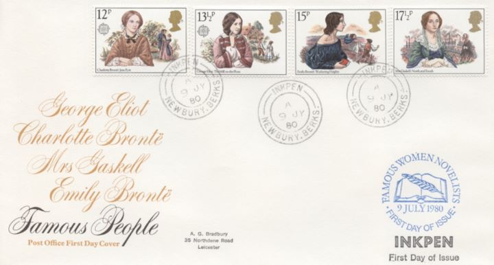 Famous Women Authors, Post Office cds covers