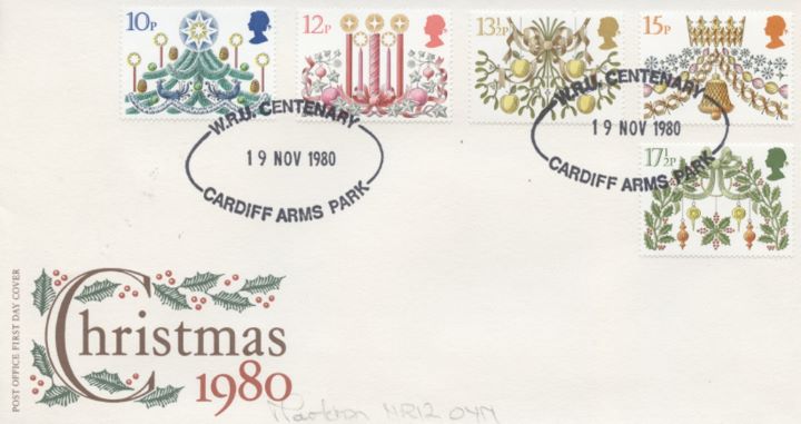 Christmas 1980, Post Office Cover