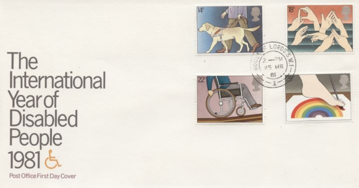 Year of the Disabled, CDS & Slogan postmarks